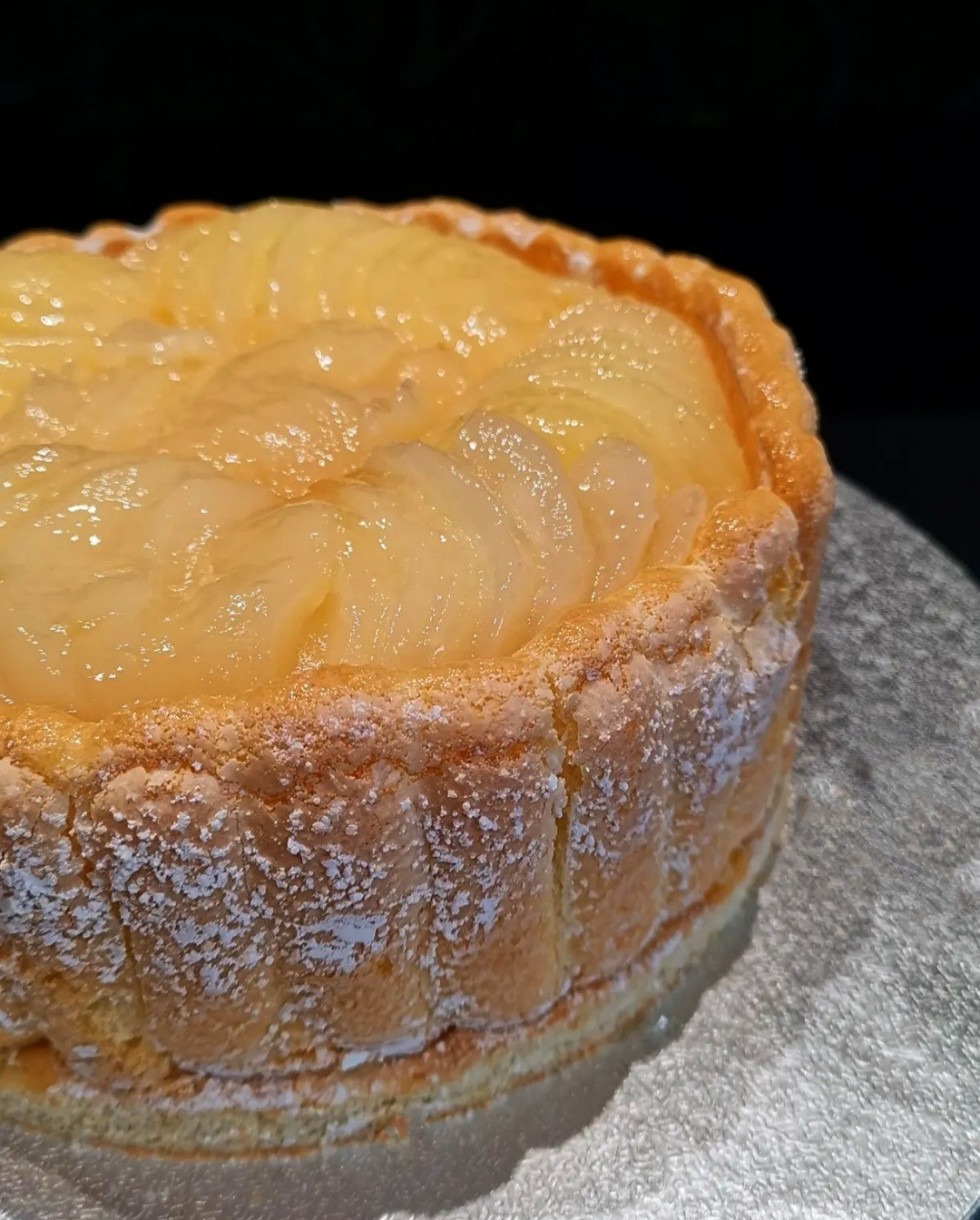 Charlotte aux poires facile & légère – recette express